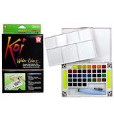 Pocket Sketch Box Sakura Koi Watercolor Field 36Color Set